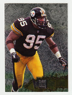 Greg Lloyd - Pittsburgh Steelers (NFL Football Card) 1996 Fleer Metal # 97 Mint