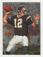 Stan Humphries - San Diego Chargers (NFL Football Card) 1996 Fleer Metal # 105 Mint