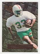 Karim Abdul-Jabbar RC - Miami Dolphins (NFL Football Card) 1996 Fleer Metal # 124 Mint