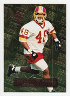 Stephen Davis RC - Washington Redskins (NFL Football Card) 1996 Fleer Metal # 127 Mint