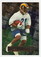Lawrence Phillips RC - St. Louis Rams (NFL Football Card) 1996 Fleer Metal # 143 Mint