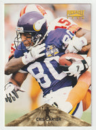 Cris Carter - Minnesota Vikings (NFL Football Card) 1996 Pinnacle # 6 Mint