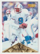 Steve McNair - Houston Oilers (NFL Football Card) 1996 Pinnacle # 8 Mint