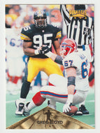 Greg Lloyd - Pittsburgh Steelers (NFL Football Card) 1996 Pinnacle # 17 Mint