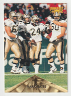 Mario Bates - New Orleans Saints (NFL Football Card) 1996 Pinnacle # 18 Mint