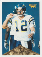 Stan Humphries - San Diego Chargers (NFL Football Card) 1996 Pinnacle # 33 Mint