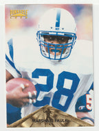 Marshall Faulk - Indianapolis Colts (NFL Football Card) 1996 Pinnacle # 43 Mint