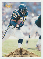 Natrone Means - Jacksonville Jaguars (NFL Football Card) 1996 Pinnacle # 49 Mint