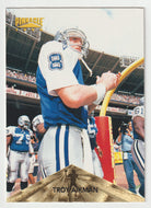 Troy Aikman - Dallas Cowboys (NFL Football Card) 1996 Pinnacle # 50 Mint