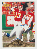 Steve Bono - Kansas City Chiefs (NFL Football Card) 1996 Pinnacle # 56 Mint
