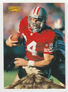 Brent Jones - San Francisco 49ers (NFL Football Card) 1996 Pinnacle # 107 Mint