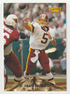 Heath Shuler - Washington Redskins (NFL Football Card) 1996 Pinnacle # 114 Mint