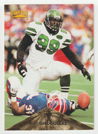 Hugh Douglas - New York Jets (NFL Football Card) 1996 Pinnacle # 143 Mint