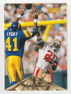 Derek Loville - San Francisco 49ers (NFL Football Card) 1996 Pinnacle # 145 Mint