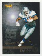 Emmitt Smith - Dallas Cowboys - Bid for 6 (NFL Football Card) 1996 Pinnacle # 184 Mint