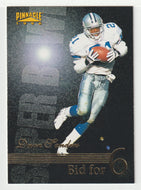 Deion Sanders - Dallas Cowboys - Bid for 6 (NFL Football Card) 1996 Pinnacle # 186 Mint