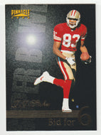 J.J. Stokes - San Francisco 49ers - Bid for 6 (NFL Football Card) 1996 Pinnacle # 191 Mint