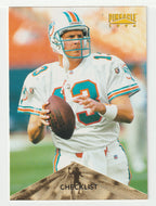 Dan Marino - Miami Dolphins - Checklist # 1 (NFL Football Card) 1996 Pinnacle # 195 Mint