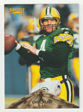 Load image into Gallery viewer, Brett Favre - Green Bay Packers - Checklist # 2 (NFL Football Card) 1996 Pinnacle # 196 Mint

