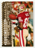 Jerry Rice - San Francisco 49ers (NFL Football Card) 1996 Topps Laser # 40 Mint