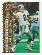 Troy Aikman - Dallas Cowboys (NFL Football Card) 1996 Topps Laser # 83 Mint