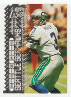 Rick Mirer - Seattle Seahawks (NFL Football Card) 1996 Topps Laser # 87 Mint