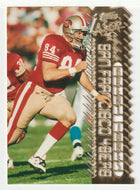 Brent Jones - San Francisco 49ers (NFL Football Card) 1996 Topps Laser # 92 Mint