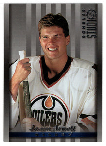 Jason Arnott - Edmonton Oilers (NHL Hockey Card) 1997-98 Donruss Studio # 35 Mint