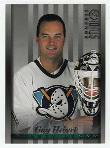 Guy Hebert - Anaheim Ducks (NHL Hockey Card) 1997-98 Donruss Studio # 37 Mint