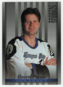 Daren Puppa - Tampa Bay Lightning (NHL Hockey Card) 1997-98 Donruss Studio # 44 Mint