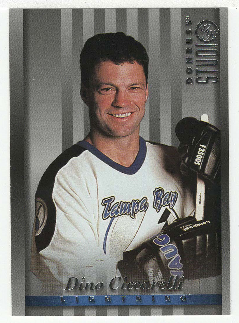 Dino Ciccarelli - Tampa Bay Lightning (NHL Hockey Card) 1997-98 Donruss Studio # 65 Mint