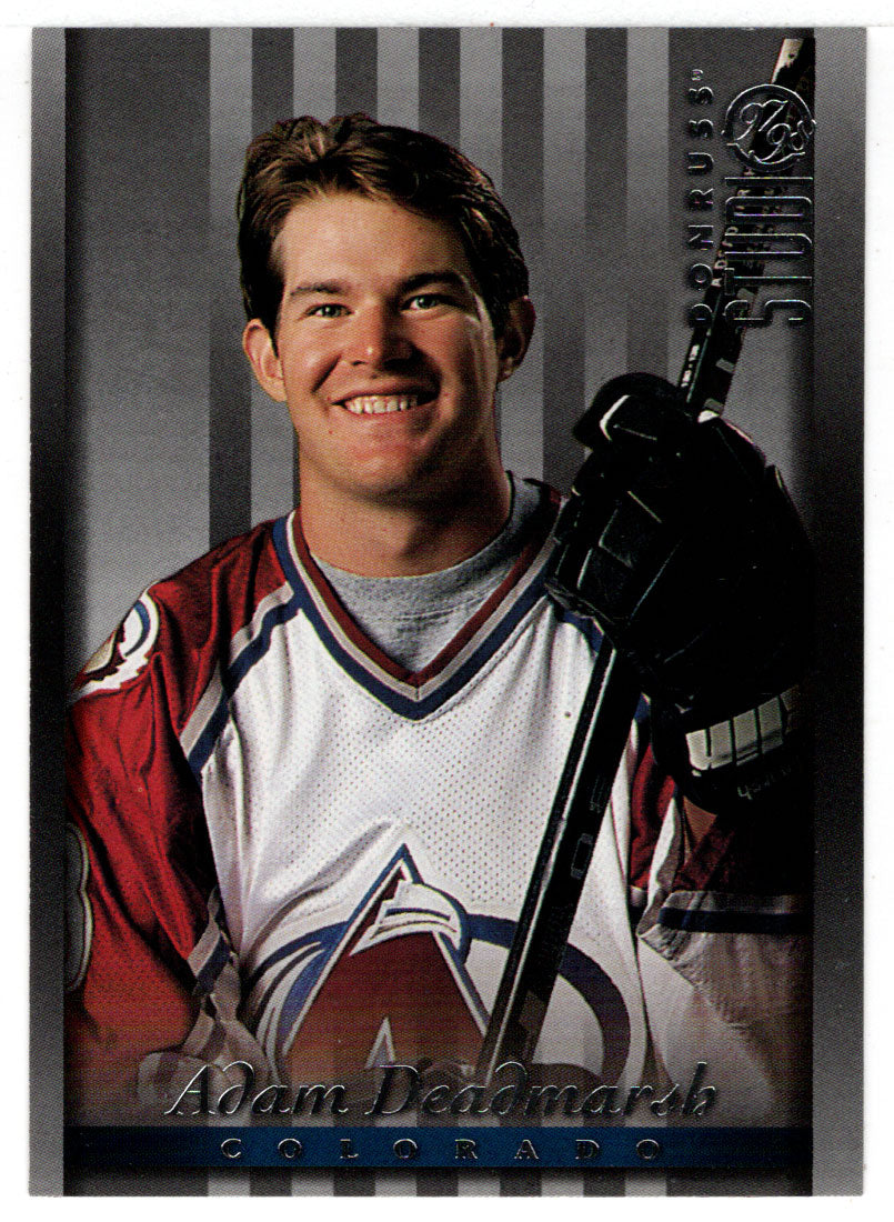 Adam Deadmarsh - Colorado Avalanche (NHL Hockey Card) 1997-98 Donruss Studio # 70  Mint