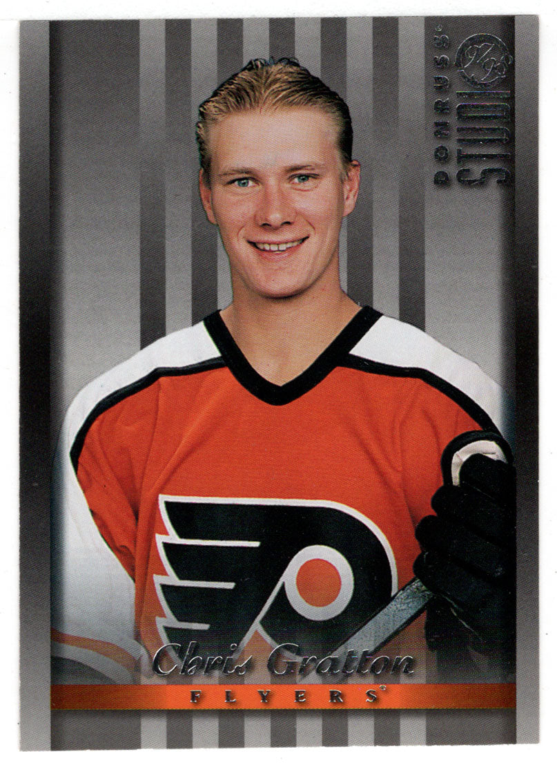 Chris Gratton - Philadelphia Flyers (NHL Hockey Card) 1997-98 Donruss Studio # 90 Mint