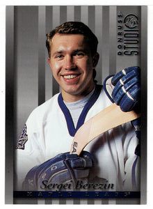 Sergei Berezin - Toronto Maple Leafs (NHL Hockey Card) 1997-98 Donruss Studio # 104 Mint