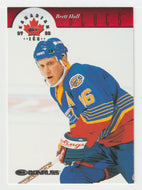 Brett Hull - St. Louis Blues (NHL Hockey Card) 1997-98 Donruss Canadian Ice # 17 Mint
