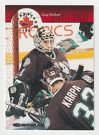 Guy Hebert - Anaheim Ducks (NHL Hockey Card) 1997-98 Donruss Canadian Ice # 37 Mint