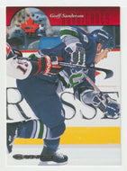 Geoff Sanderson - Carolina Hurricanes (NHL Hockey Card) 1997-98 Donruss Canadian Ice # 41 Mint