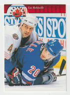 Luc Robitaille - New York Rangers (NHL Hockey Card) 1997-98 Donruss Canadian Ice # 68 Mint
