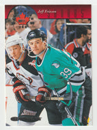 Jeff Friesen - San Jose Sharks (NHL Hockey Card) 1997-98 Donruss Canadian Ice # 81 Mint