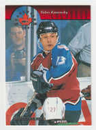 Valeri Kamensky - Colorado Avalanche (NHL Hockey Card) 1997-98 Donruss Canadian Ice # 82 Mint