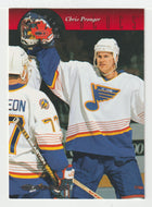 Chris Pronger - St. Louis Blues (NHL Hockey Card) 1997-98 Donruss Canadian Ice # 90 Mint