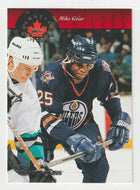 Mike Grier - Edmonton Oilers (NHL Hockey Card) 1997-98 Donruss Canadian Ice # 121 Mint