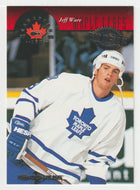 Jeff Ware - Toronto Maple Leafs - Rookie Season (NHL Hockey Card) 1997-98 Donruss Canadian Ice # 129 Mint