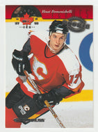 Hnat Domenichelli - Calgary Flames - Rookie Season (NHL Hockey Card) 1997-98 Donruss Canadian Ice # 131 Mint