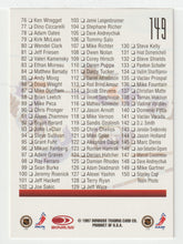 Load image into Gallery viewer, Checklist # 2 - Mike Gartner (NHL Hockey Card) 1997-98 Donruss Canadian Ice # 149 Mint
