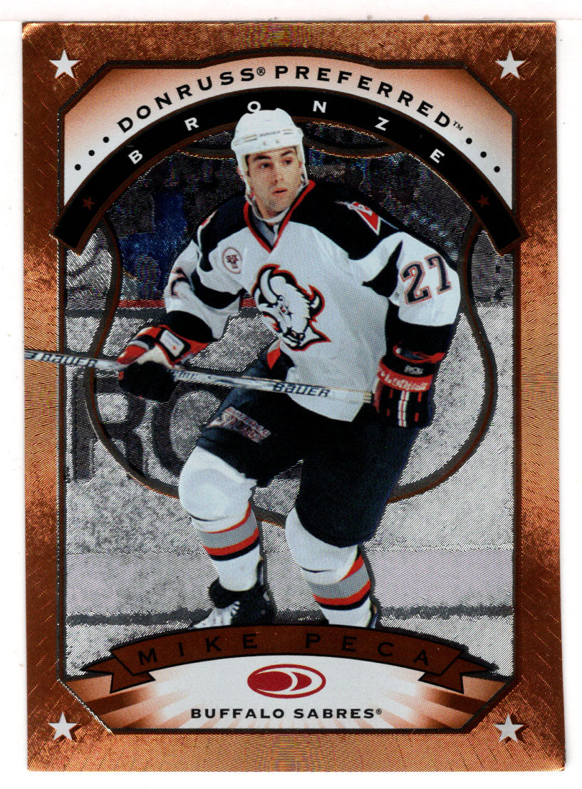Mike Peca - Buffalo Sabres (NHL Hockey Card) 1997-98 Donruss Preferred # 34 Mint