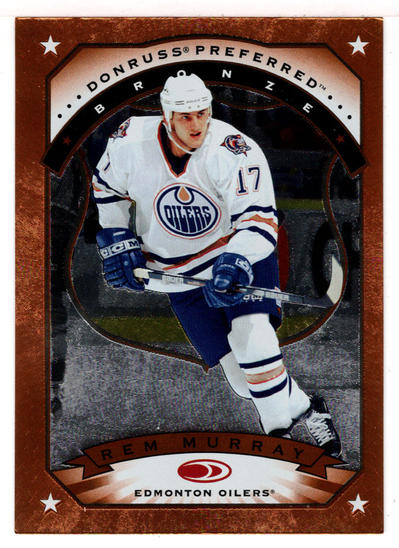 Rem Murray - Edmonton Oilers (NHL Hockey Card) 1997-98 Donruss Preferred # 56 Mint