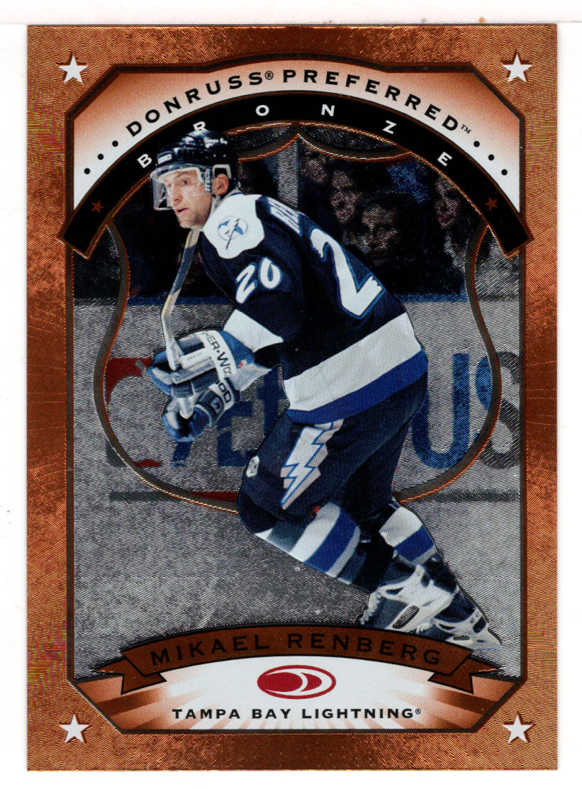 Mikael Renberg - Tampa Bay Lightning (NHL Hockey Card) 1997-98 Donruss Preferred # 68 Mint
