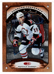 Brian Holzinger - Buffalo Sabres (NHL Hockey Card) 1997-98 Donruss Preferred # 93 Mint
