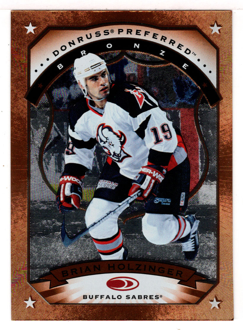 Brian Holzinger - Buffalo Sabres (NHL Hockey Card) 1997-98 Donruss Preferred # 93 Mint